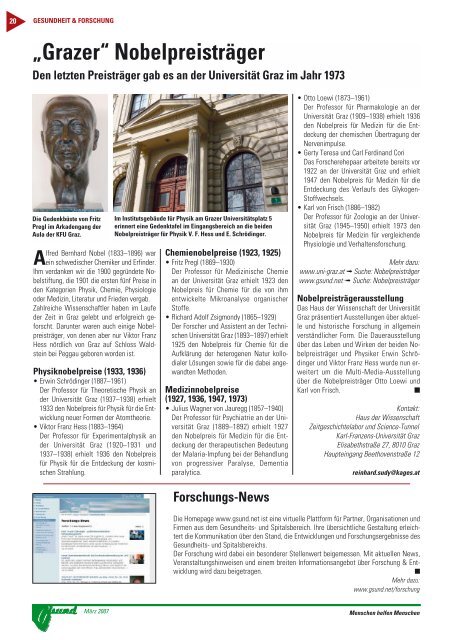 PDF-Ausgabe - G´sund Online