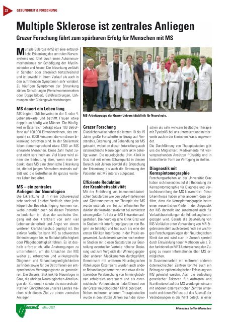 PDF-Ausgabe - G´sund Online