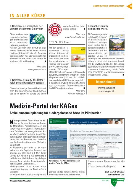 PDF-Ausgabe - G´sund Online