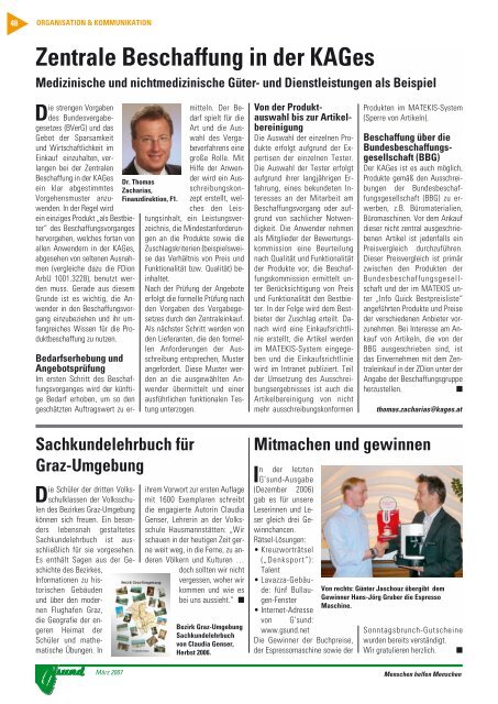 PDF-Ausgabe - G´sund Online