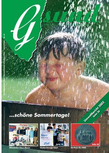 PDF-Ausgabe - G´sund Online