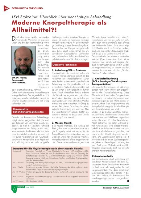 PDF-Ausgabe - G´sund Online