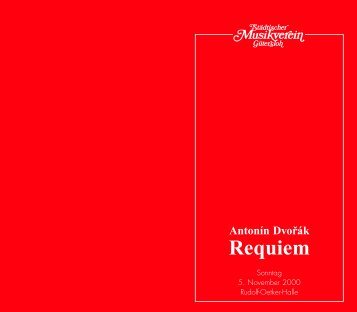 Requiem - Städtischer Musikverein Gütersloh eV