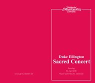 Sacred Concert - Städtischer Musikverein Gütersloh eV