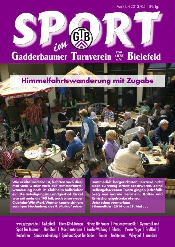 Ausgabe Mai/Juni 2013 - Gadderbaumer Turnverein v. 1878 eV ...