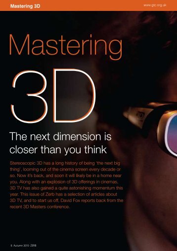 Mastering 3D Mastering 3D