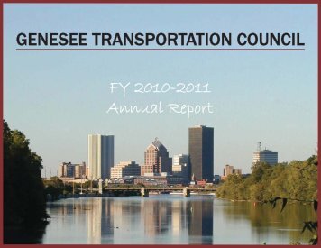 2010-2011 Annual Report - Genesee Transportation Council