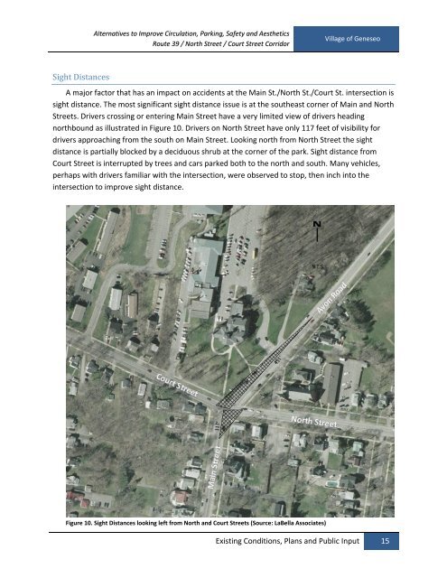 Village of Geneseo Circulation, Accessibility, and Parking Study