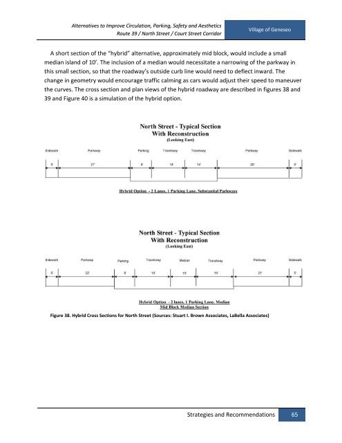 Village of Geneseo Circulation, Accessibility, and Parking Study