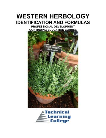 Western Herbology Identification and Formulas - Abctlc.com