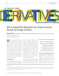 IRS to Expand Tax Exemption for Interest Income Earned by Foreign ...