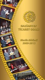 meclis albümü - Gaziantep Ticaret Odası