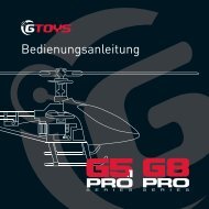 Bedienungsanleitung - GTOYS