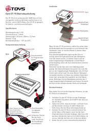 Gyro GT-90 Betriebsanleitung - GTOYS
