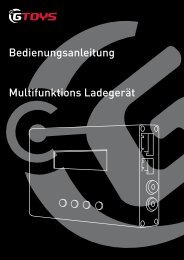 Bedienungsanleitung Multifunktions Ladegerät - GTOYS