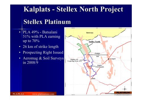 Delivering Low Cost Platinum Production