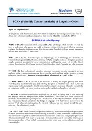 SCAN (Scientific Content Analysis) of Linguistic Codes