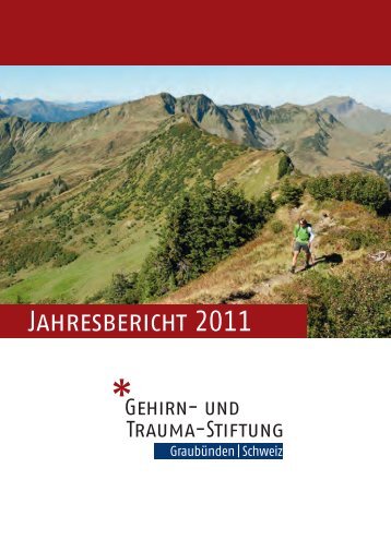 Jahresbericht 2011 - Gehirn und Trauma Stiftung