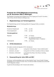 Protokoll der GTUG-Mitgliederversammlung am 29 ... - Gtug.de