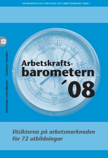 barometern (pdf) - Statistiska centralbyrån