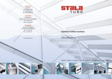 Stainless hollow sections Value-adding Services - Gual Steel