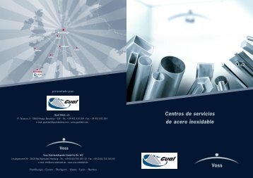 Centros de servicios de acero inoxidable - Gual Steel