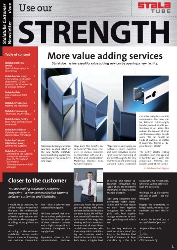 More value adding services - Gual Steel