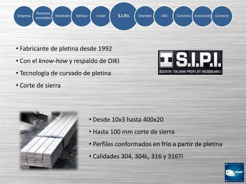 innovación - Gual Steel