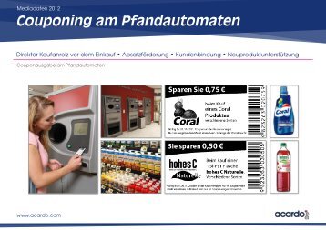 Couponing am Pfandautomaten - Acardo Technologies AG