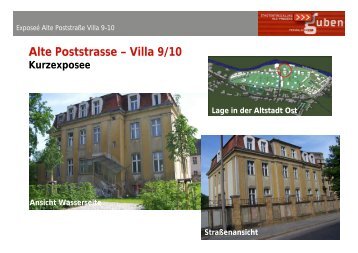 Alte Poststrasse – Villa 9/10 - Guben