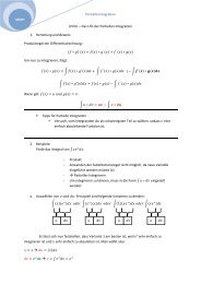 Partielle Integration - guennet.de