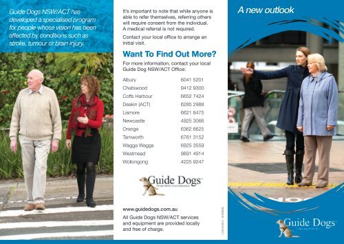 Through A New Outlook - Guide Dogs NSW/ACT