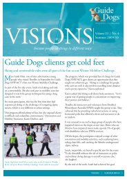 Download Visions November 2009 in PDF - Guide Dogs NSW/ACT