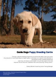 Guide Dogs Puppy Breeding Centre - Guide Dogs NSW/ACT