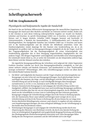 Schriftspracherwerb - Guido Nottbusch