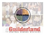 View Mr. Sanders' presentation (PDF) - Guilderland Central School ...