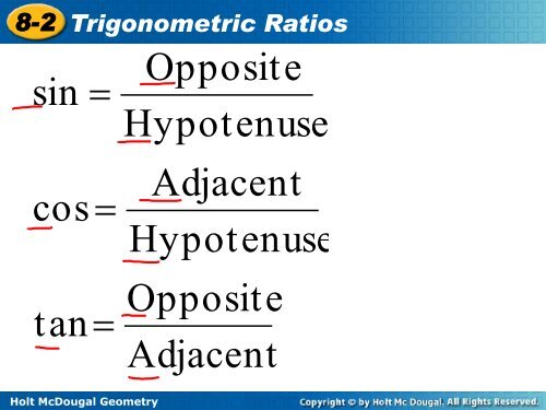 8-2 Trigonometric