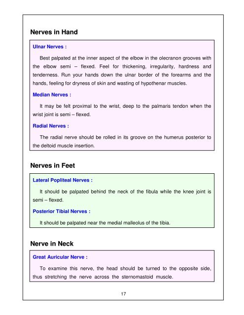 Leprosy Training Module for Medical Officers