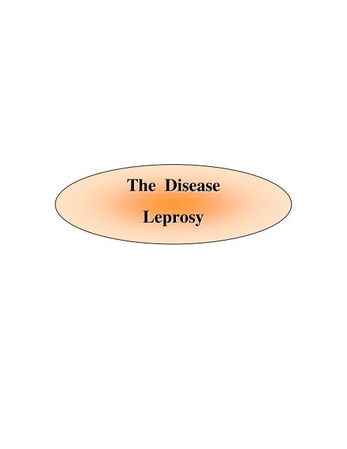 Leprosy Training Module for Medical Officers