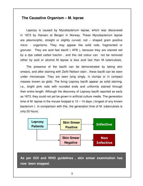 Leprosy Training Module for Medical Officers