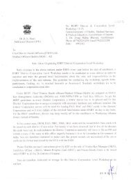 Letter & Annexure Regarding Organizing RSBY Workshop