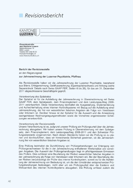 Lups Jahresbericht 2011.pdf - Guldimann Kommunikation