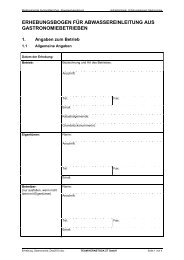 Erhebung Gastronomie (37 KB) - Gumpoldskirchen