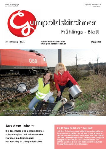 Frühjahrsblatt 2009 Teil 1 (4,79 MB) - Gumpoldskirchen