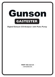 Gastester Digital - Gunson