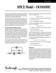 SPICE Model – DO5010HC - von Gunthard Kraus