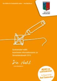 Info zur GR-Wahl als PDF - Guntramsdorf