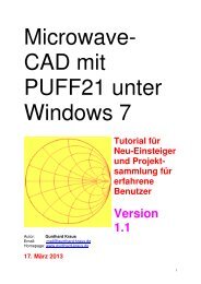 Windows7_PUFF21-Tuto.. - von Gunthard Kraus