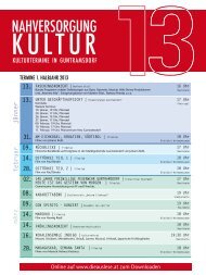 Der Kulturkalender 2013 - 1. Halbjahr als PDF - Guntramsdorf