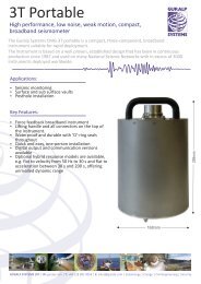3T Portable - Güralp Systems Ltd
